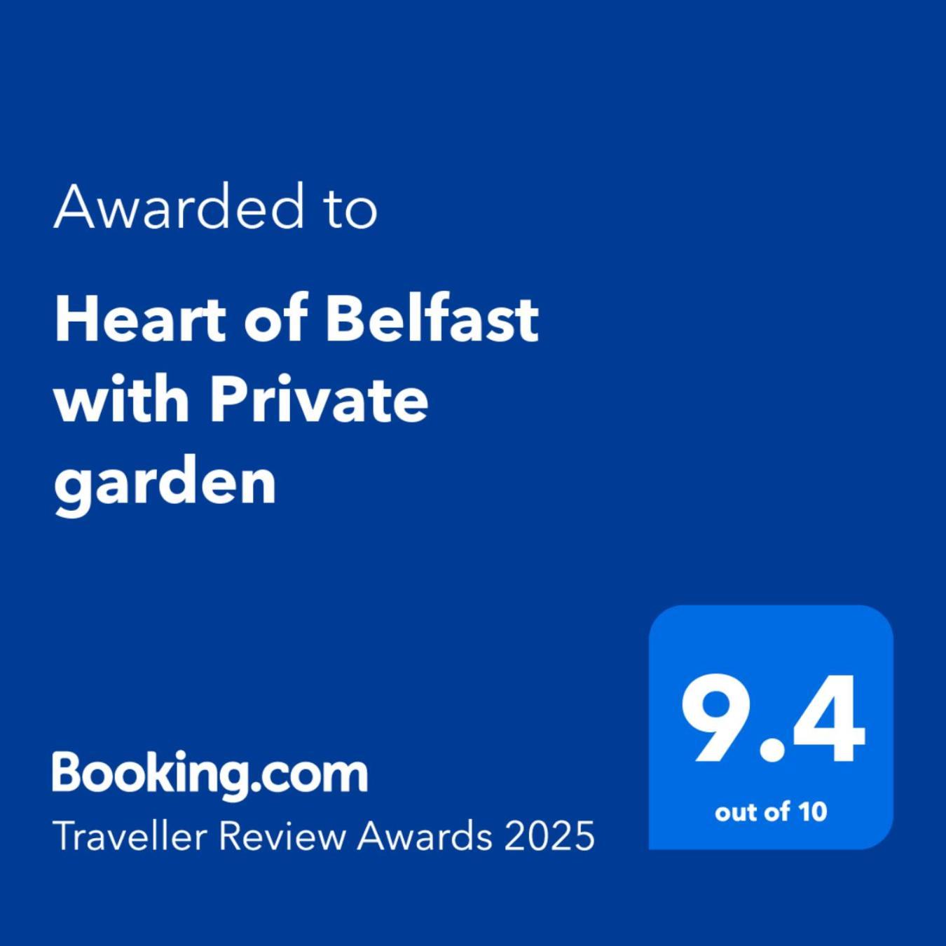 Heart Of Belfast With Private Garden Villa Dış mekan fotoğraf